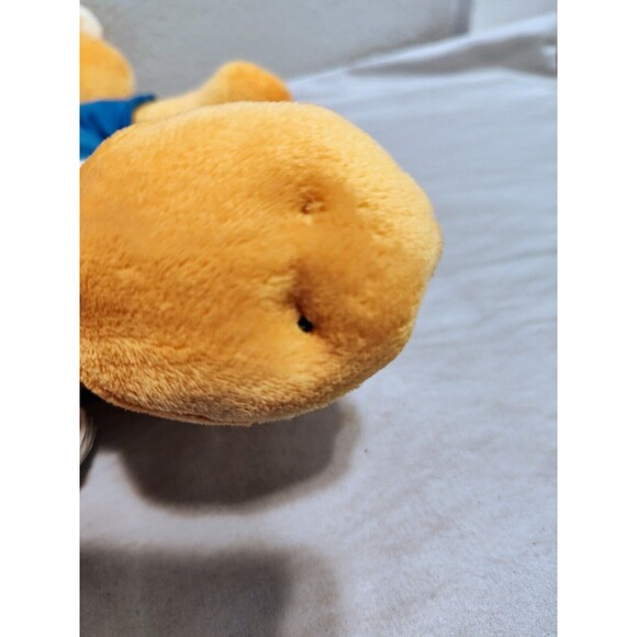 KELLYTOY #10 Stewart Haas Nascar Yellow Bear Blue Shirt Stuffed Animal Plush 1 - Picture 6 of 11